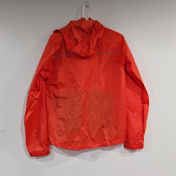 SAIL Waterproof Windbreaker Jacket Orange Red Size 14 - Picture 5 of 6